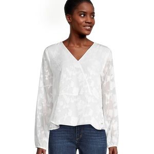 NWT Loft Wrap Blouse